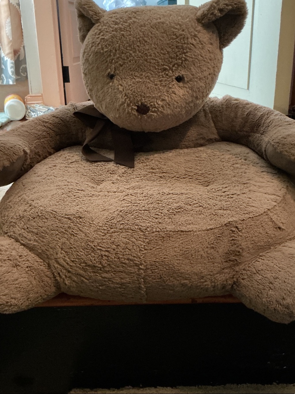 Pottery Barn kids Bear chair